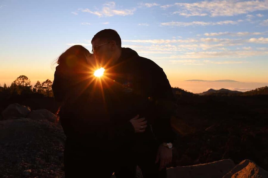 Puerto de la Cruz: Quad Sunset Volcano Teide National Park - La Caldera, an old volcanic opening