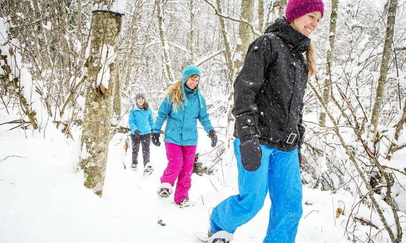 Quebec City: Jacques-Cartier National Park Snowshoeing Tour - Learning to snowshoe before the trail starts