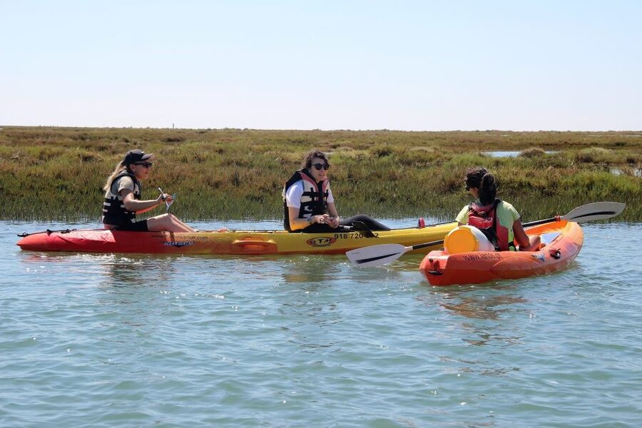 Ria Formosa National Park: Kayak Trip - The first lesson on calm water