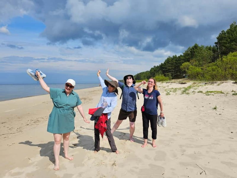 Riga: Best of Kemeri National Park In One Day - Ragaciems and the sandy Gulf of Riga coast