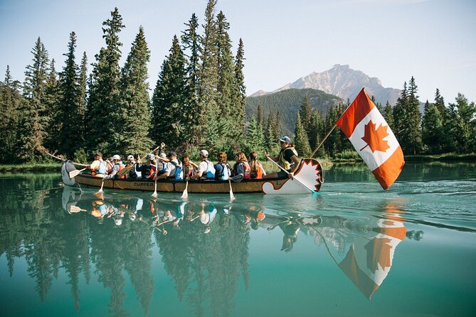 River Explorer | Big Canoe Tour in Banff National Park - Upstream first, then an easier ride back