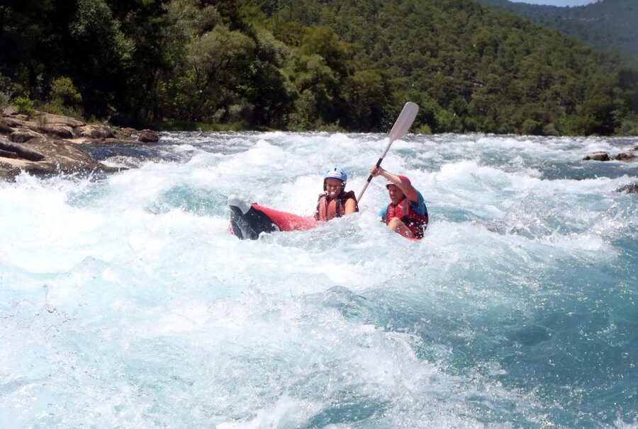 River Kayaking in Köprülü Canyon National Park - Riverside lunch and the one pause on the route