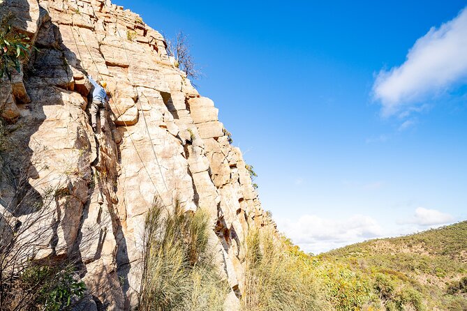 Rock Climb and Abseil - Onkaparinga River National Park - Reaching the Climbing Area at Blewitt Springs