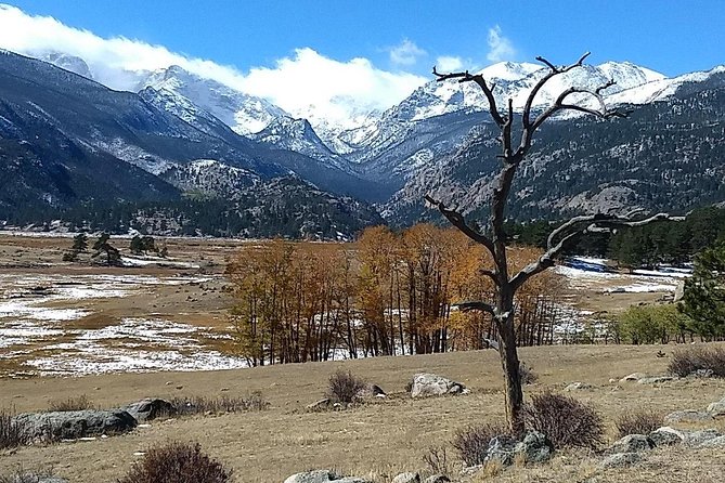 Rocky Mountain National Park and Estes Park Tour from Denver Winter and Spring - Alluvial Fan, boulders, and moving water