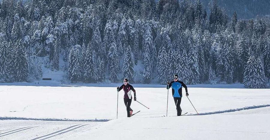 Rovaniemi: Cross Country Wilderness Ski Adventure - Getting your balance on cross-country skis