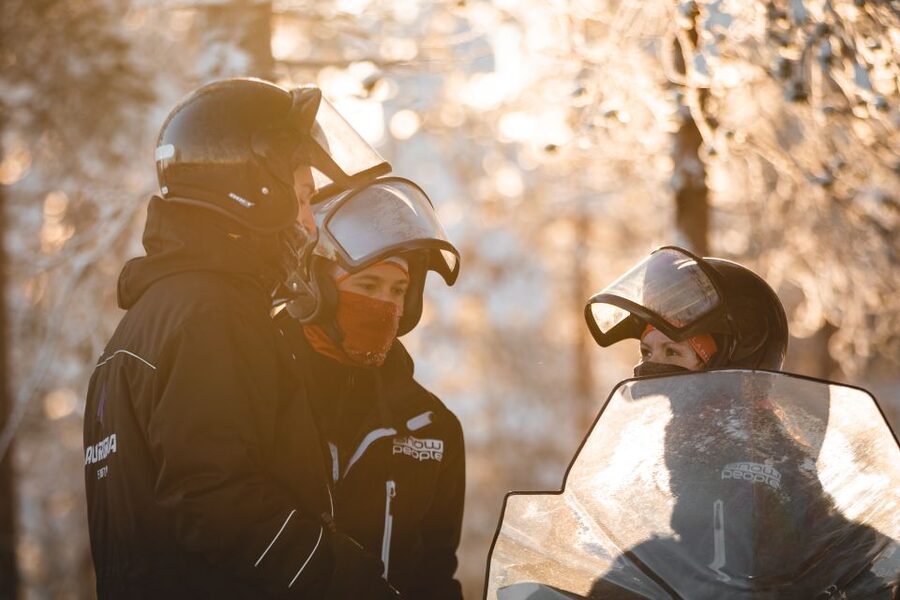 Rovaniemi: Electric Snowmobile Safari to Arctic Wilderness - Riding into Lapland’s blue-hour wilderness