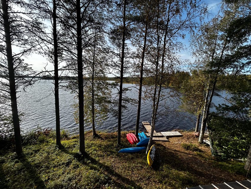 Rovaniemi: Guided Wilderness Kayaking Adventure - Pickup, transport, and the first look at the water