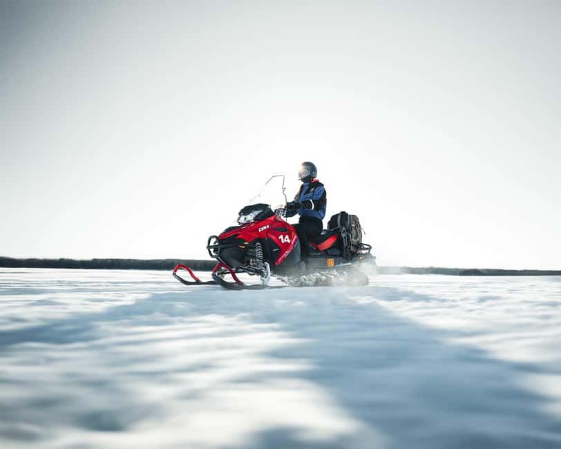 Rovaniemi: Snowmobile Safari into the Wilderness - From Rovaniemi streets to the Apukka trail