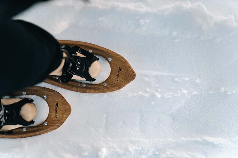 Rovaniemi: Snowshoeing in the Arctic Wilderness - Flint, steel, and the campfire break