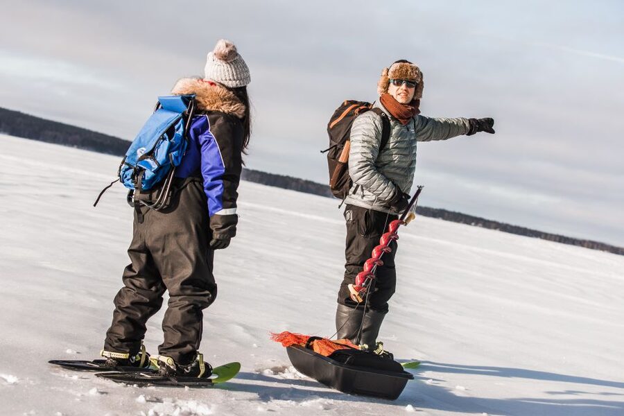 Rovaniemi: Winter Wilderness Snowshoeing Trip - Leaving Rovaniemi for the snowy forest