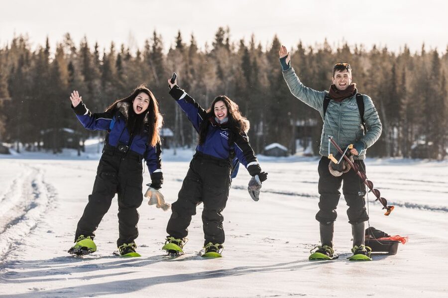 Rovaniemi: Winter Wilderness Snowshoeing Trip - Photography in Arctic winter