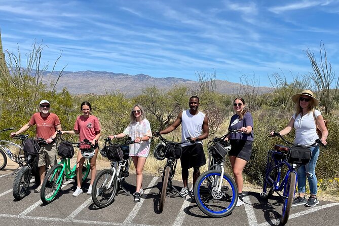 Saguaro National Park East E-Bike Tour - Riding the paved 8-mile loop