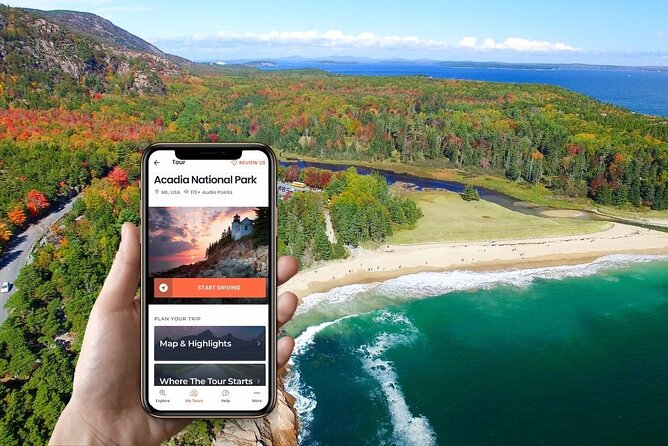 Self-Guided Audio Driving Tour in Acadia National Park - Download First, Then Pair Your Phone