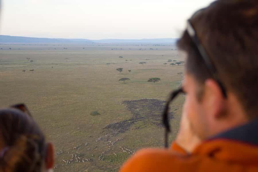 Serengeti National Park: Balloon Safari at Dawn - One hour above the plains