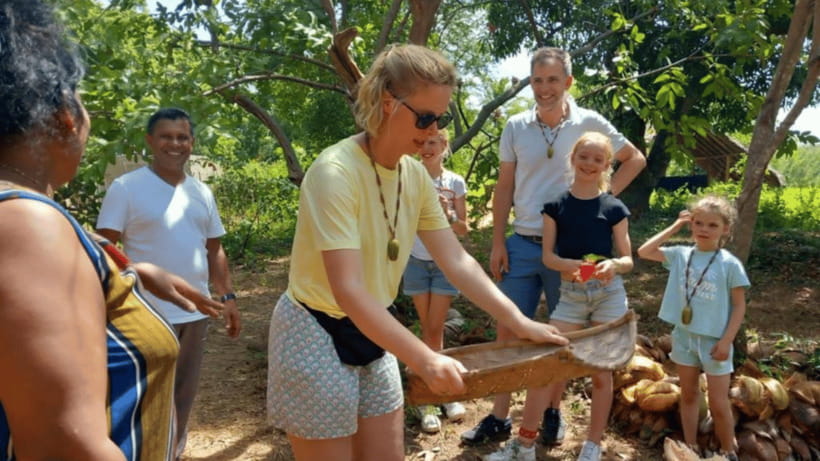 Sigiriya Rock Hike & Minneriya Elephant Safari – Day Tour - Three and a half hours among Minneriya elephants