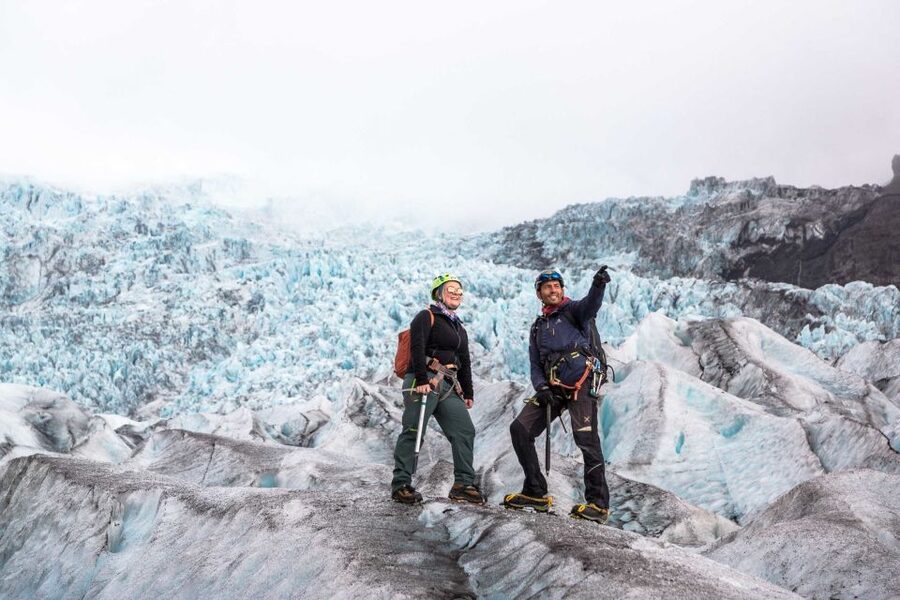 Skaftafell National Park: Falljokull Glacier Advanced Hike - How hard is the hike?