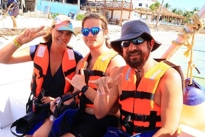Snorkeling adventure at Puerto Morelos Reef National Park - The boat ride and first look at the reef