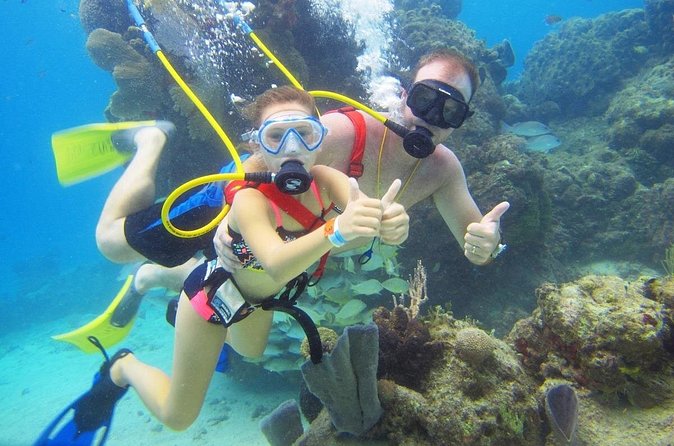 SNUBA Cozumel Underwater Adventure inside Chankanaab National Park - A good choice for nervous beginners