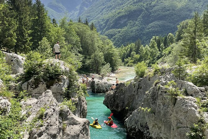 Soča river experience - Triglav national park - Lake Jasna is a calm final stop