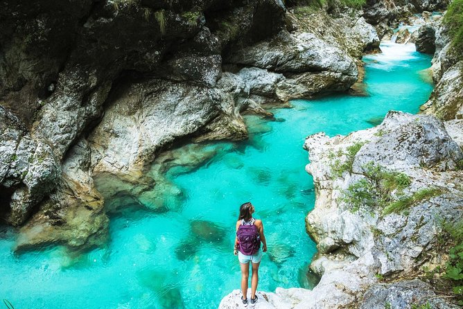 Soča river experience - Triglav national park - Peričnik Waterfall starts the day with a splash