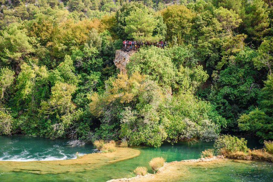 Split/Trogir: Krka National Park Day Trip & Boat to Skradin - Two hours, or sometimes less, in Skradin