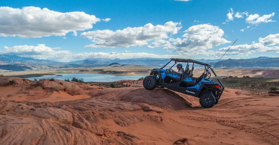 St. George: Sunset ATV Adventure near Zion National Park - Learning the ATV before the route gets difficult