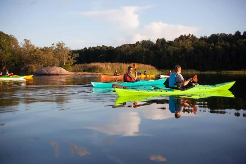 Stockholm: Self Guided Kayak Adventure in Nature Reserve - Key points at a glance