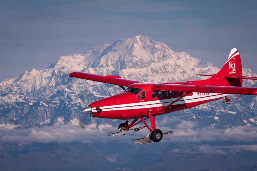 Talkeetna: Guided Tour of Denali National Park By Air - The one-hour Experience route