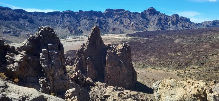 Teide National Park and Vilaflor - Boca Cangrejo and the view toward La Gomera