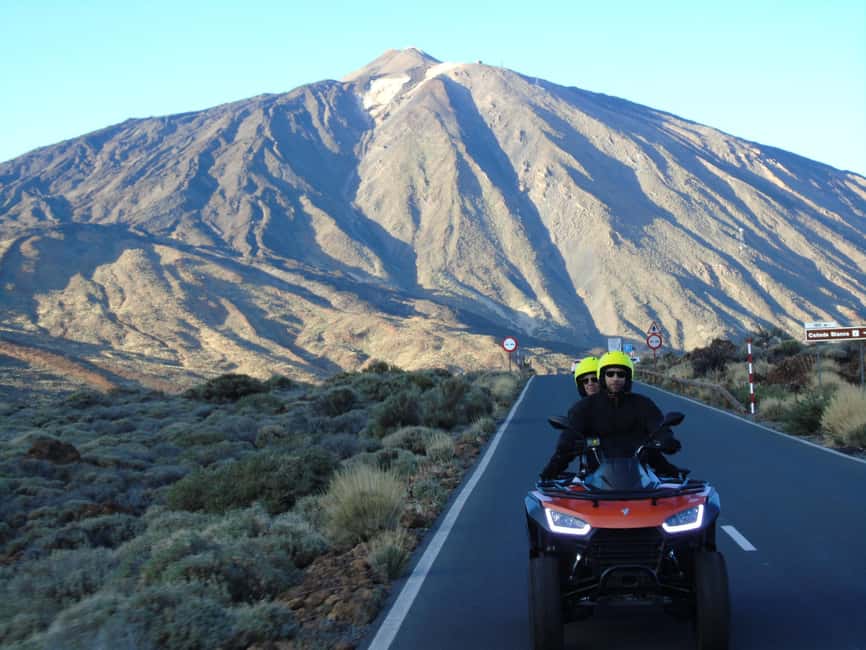 Tenerife: Guided Quad Bike Tour to Teide National Park - Reaching the volcanic world at 2,400 meters