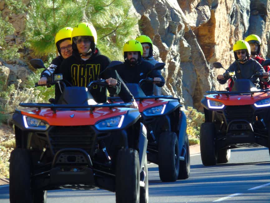 Tenerife: Guided Quad Bike Tour to Teide National Park - The return ride and sunset possibility