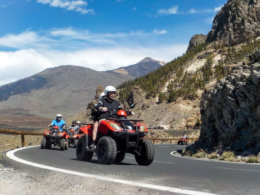 Tenerife: Quad Adventure Tour in Teide National Park - Pine forest, cloud, and a volcanic world