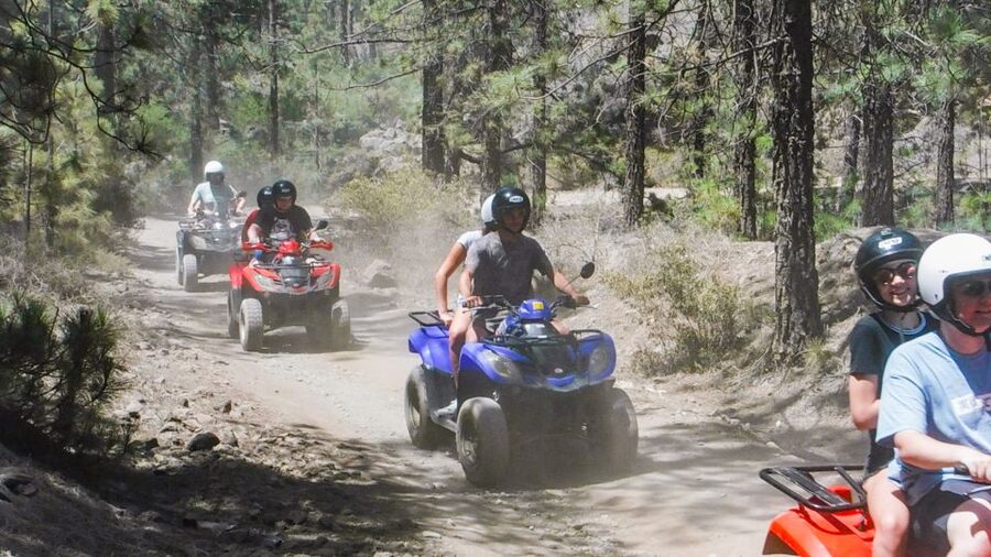 Tenerife: Quad Adventure Tour in Teide National Park - The dirt roads are limited by the national park