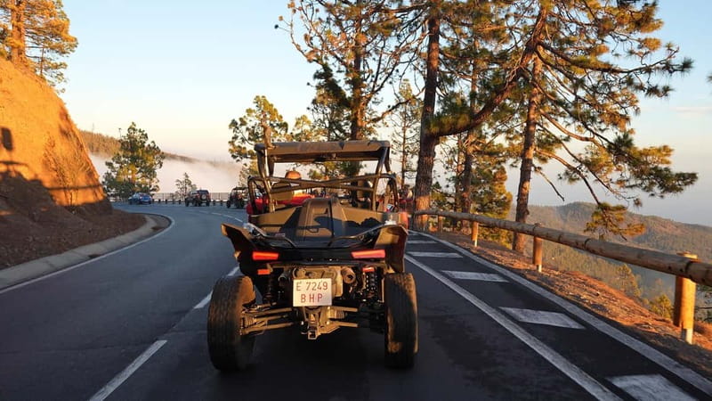 Tenerife: Teide National Park Guided Buggy Tour - The return route and views toward the coast