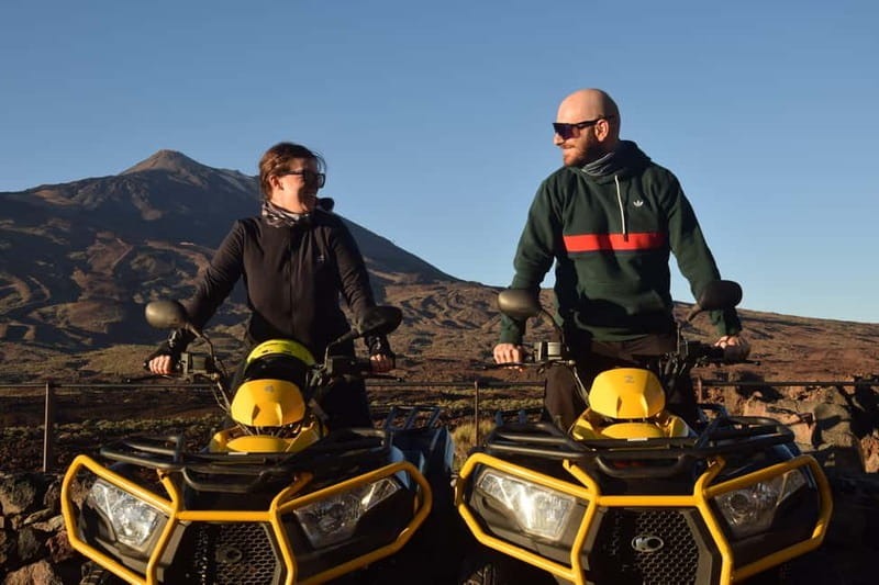 Tenerife: Teide National Park Sunset Quad Tour - From Vilaflor to the high volcanic country