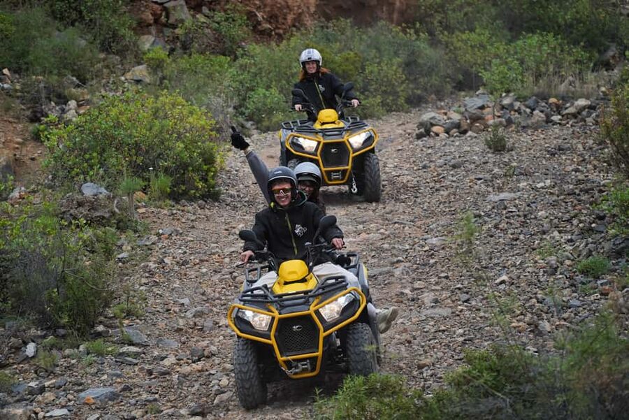 Tenerife: Teide National Park Sunset Quad Tour - The 40-minute ride through Pino Gordo