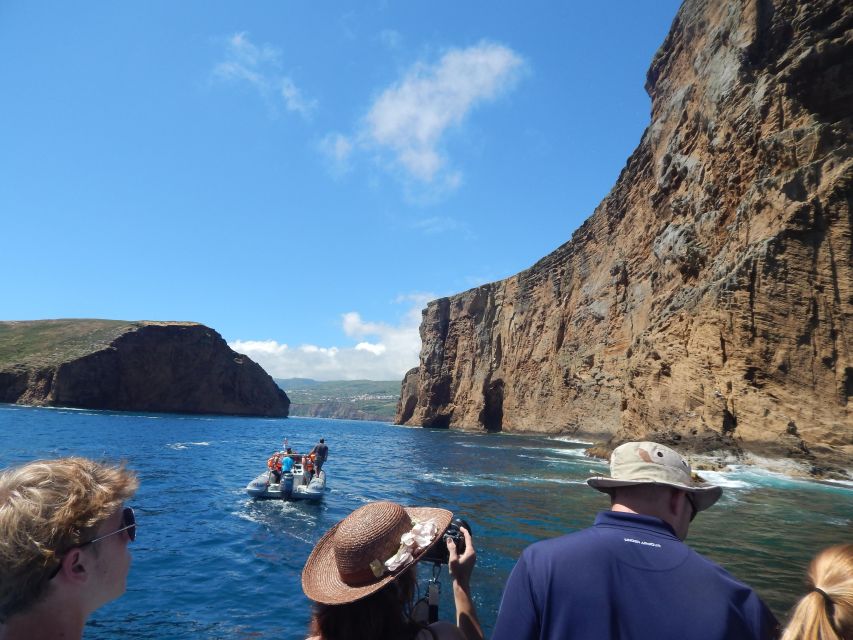 Terceira Island: Ilhéus Cabras Boat Tour | Protected Area - Seeing Ilhéus das Cabras from the sea
