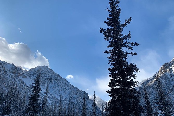 The dazzling winter hike at the Ala Archa National Park - Broken Heart Point or Ak Sai waterfall