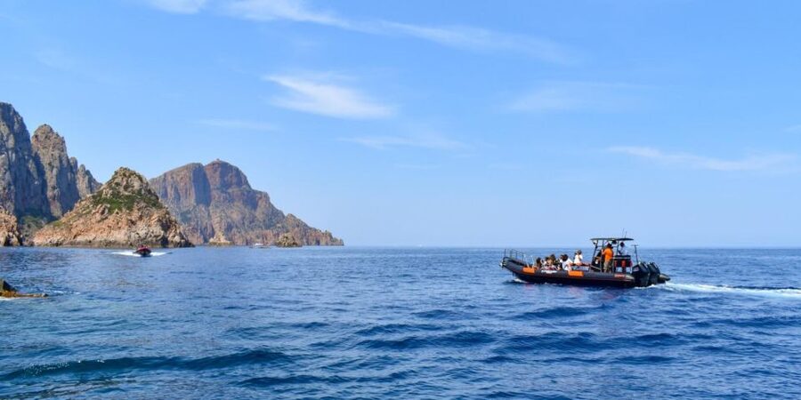 The Scandola Nature Reserve - Leaving Calvi for Scandola