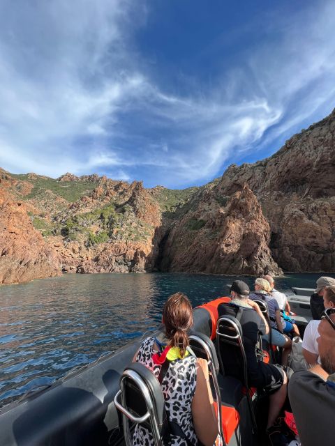 The Scandola Nature Reserve - The possible swim and snorkel stop