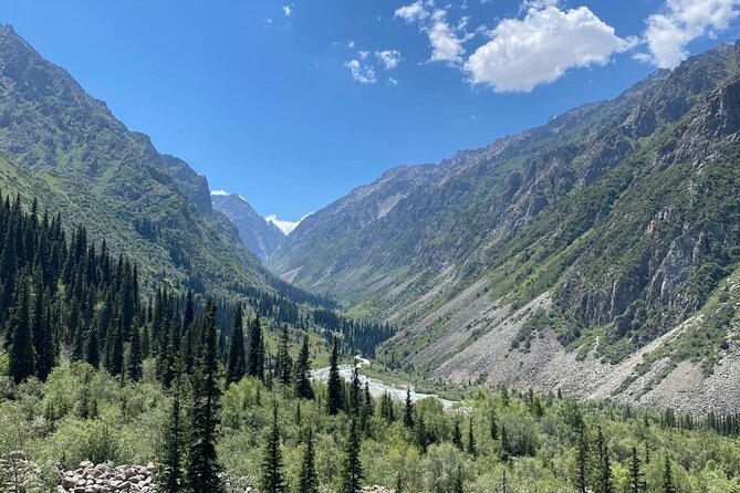 Tour of the Beautiful Ala Archa National Park - Entering Ala-Archa National Park