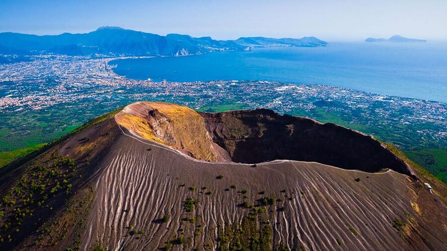 Vesuvius National Park Skip-the-Line Ticket - Walking from the parking area to the trail entrance