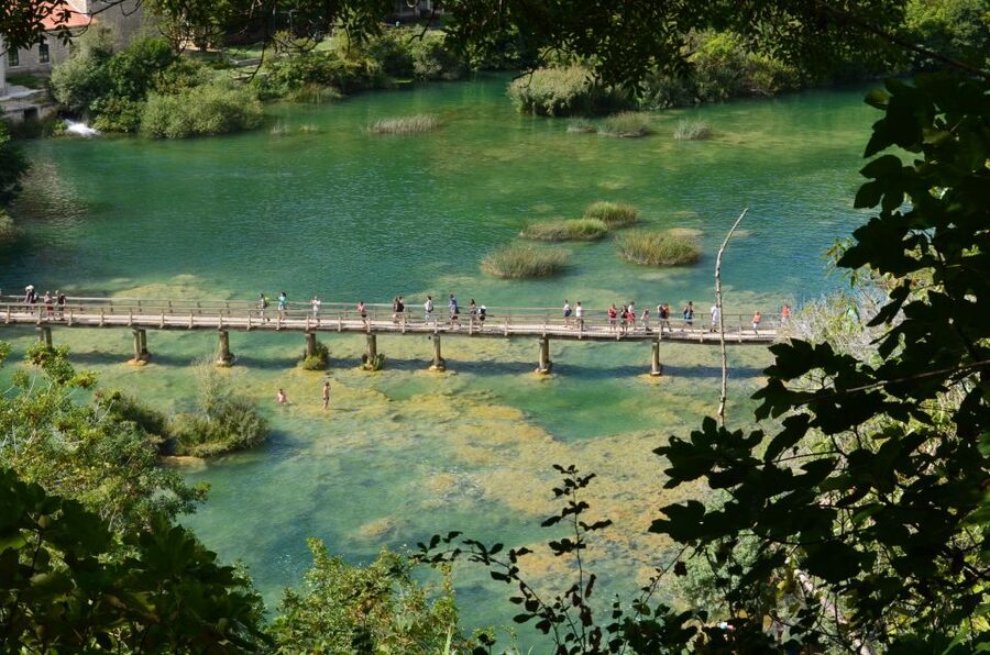 Vodice: Krka Waterfalls National Park Boat Tour - Three hours around Skradinski Buk