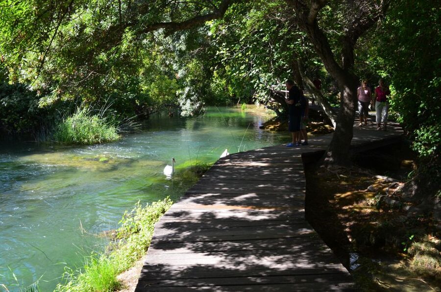 Vodice: Krka Waterfalls National Park Boat Tour - The return to Vodice