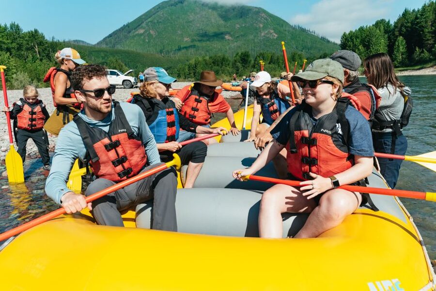 West Glacier: Glacier National Park Scenic Raft Trip - Two hours on the Middle Fork Flathead River