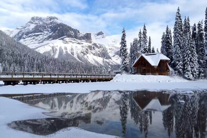 Winter Trip: Lake Louise, Marble Canyon, Emerald Lake, Banff - Marble Canyon and the seven-bridge walk