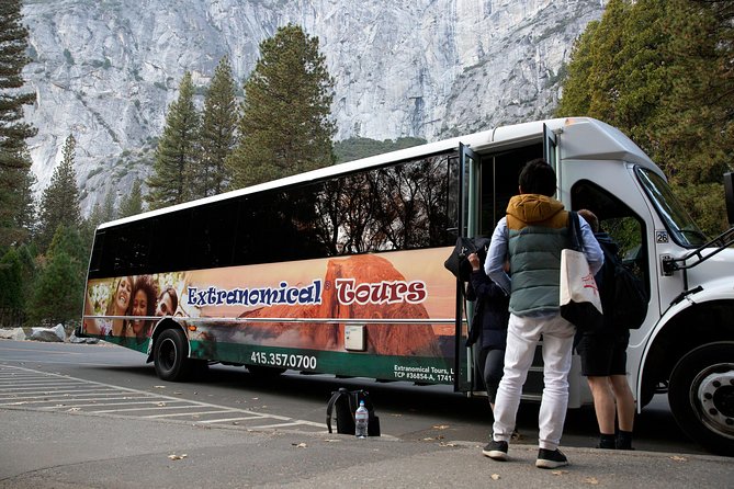Yosemite Highlights & Giant Sequoias Day Tour from San Francisco - Yosemite Falls and El Capitan bring the scale close